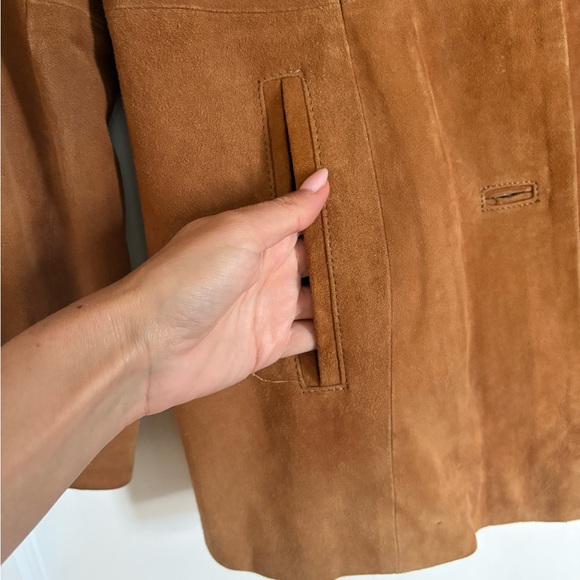 Vintage Italian Suede Jacket - Picture 2 of 5